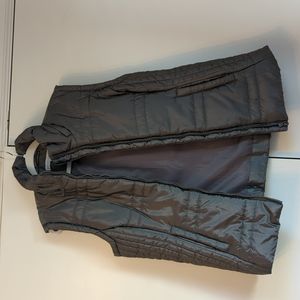 Silver and gray buffer vest